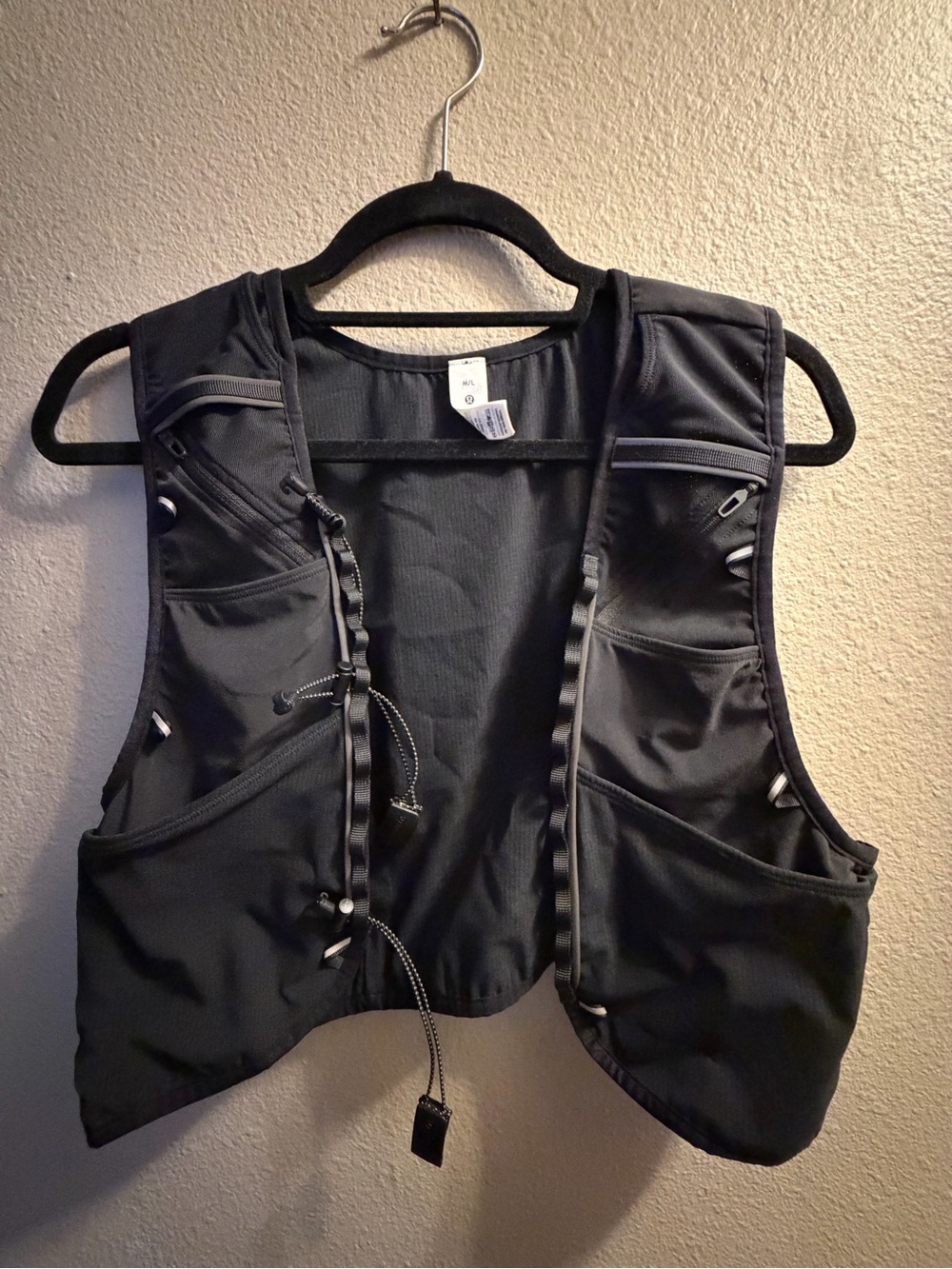 lululemon athletica Black Utility Running Vest